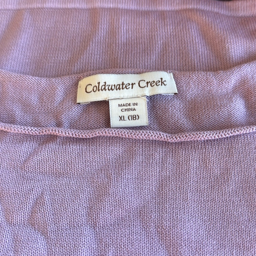 Cold water creek tank
